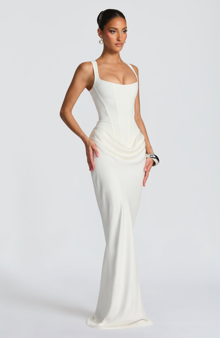 Eleanor | Square Neck Maxi Dress