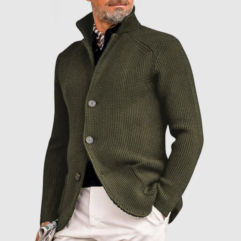 Rupert | The Stand Collar Cardigan