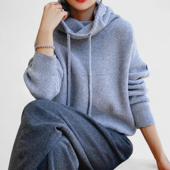 Edna | The Knit Hoodie