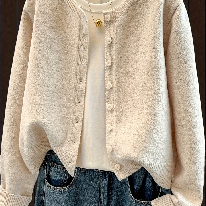 Elsie | The Button Cardigan