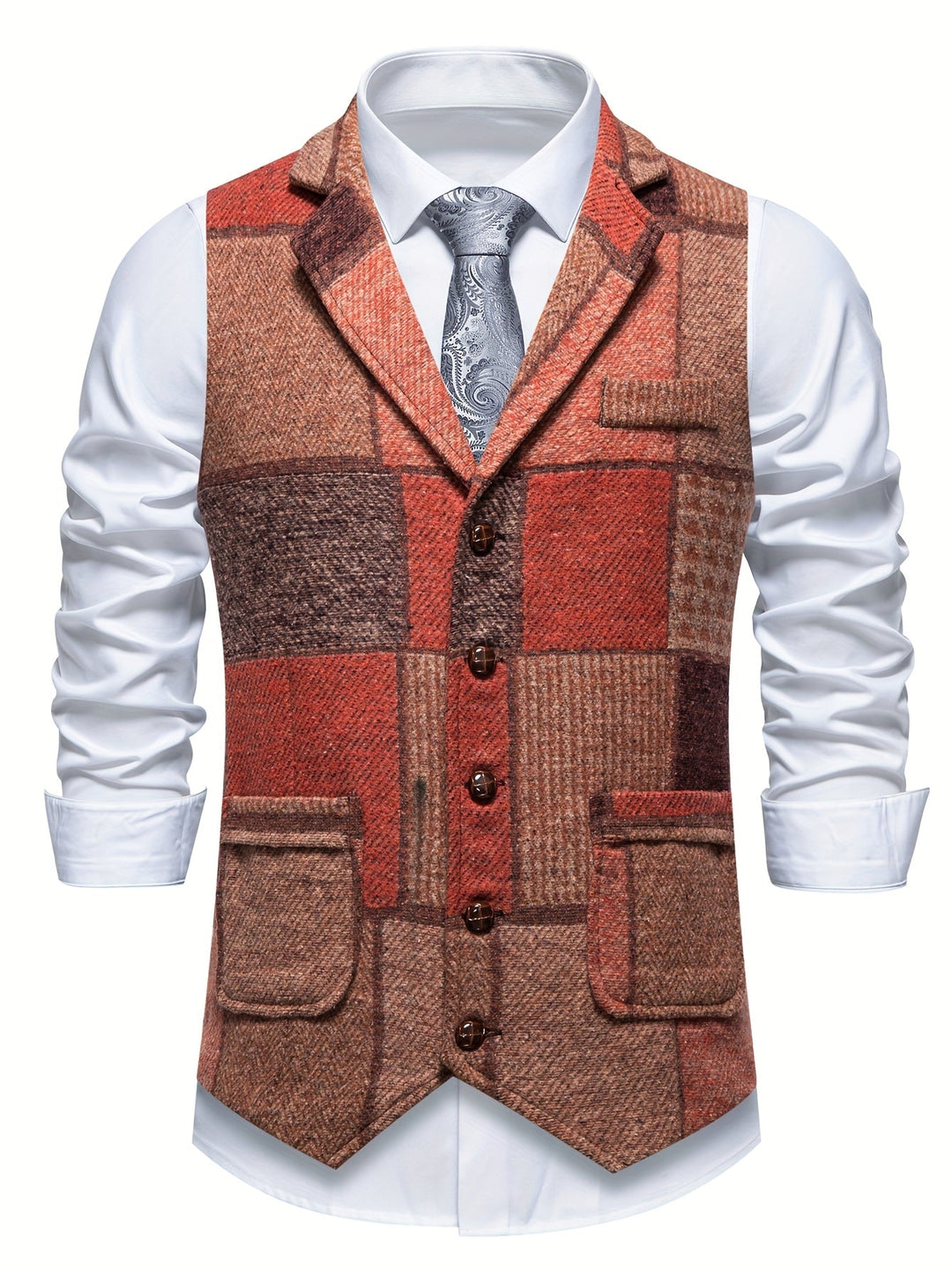 Edmund | The Herringbone Waistcoat