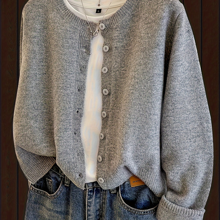Elsie | The Button Cardigan