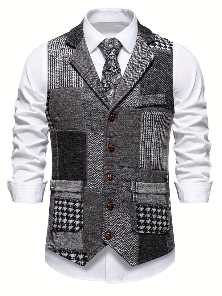 Edmund | The Herringbone Waistcoat