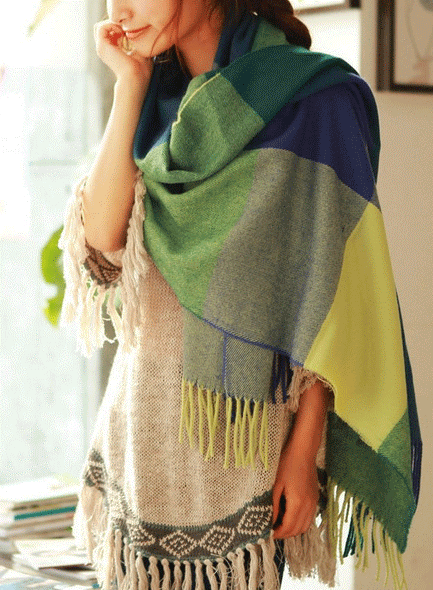 Elsie | The Check Scarf