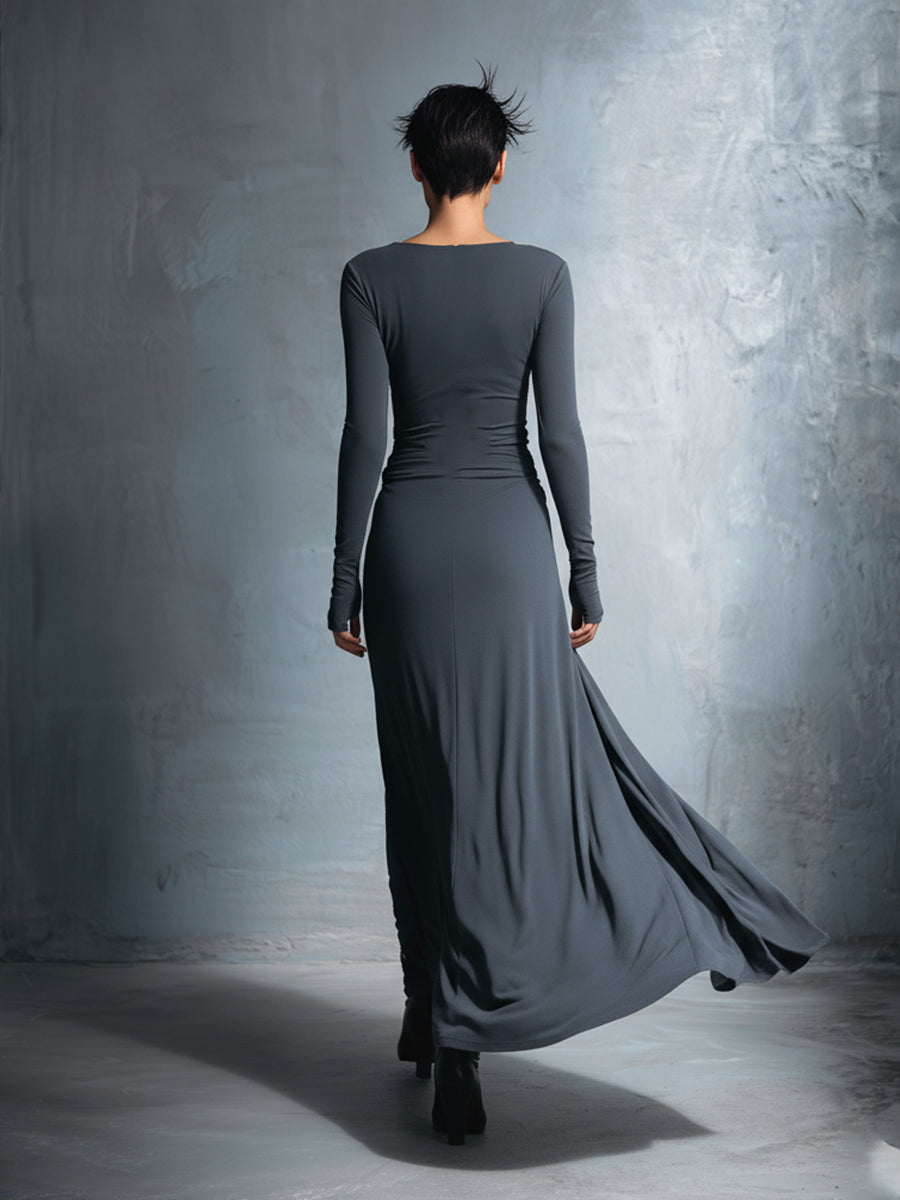 Naomie | Maxi Dress with Side Tie