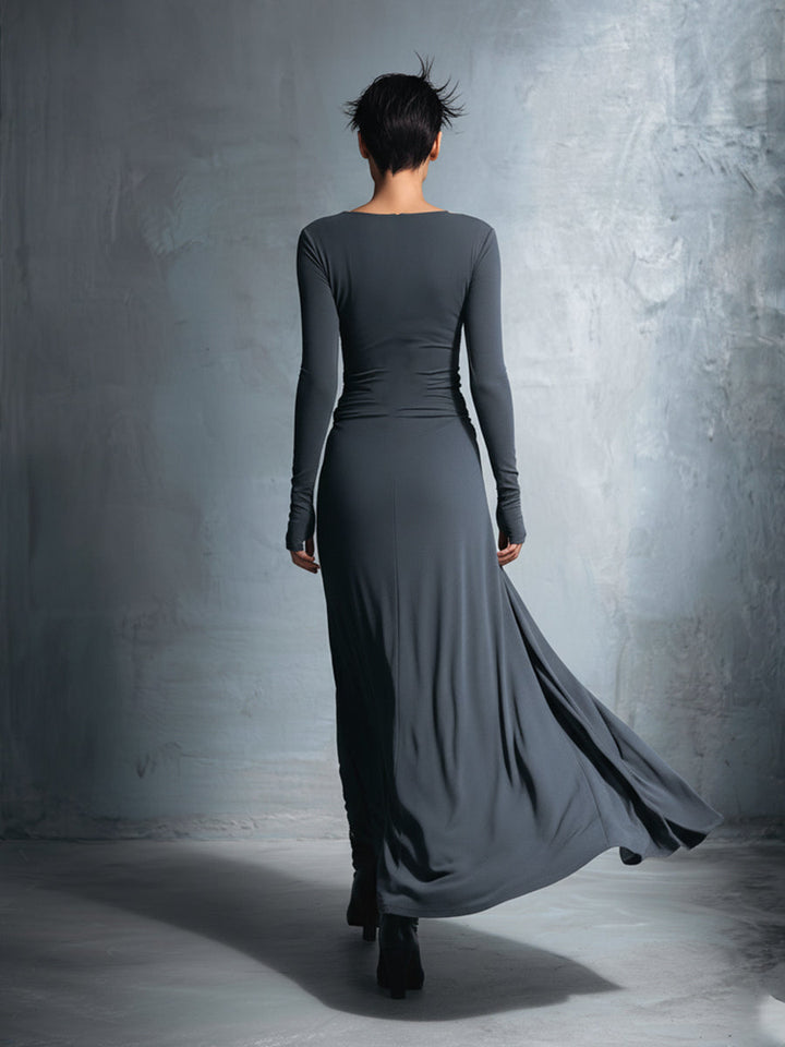 Naomie | Maxi Dress with Side Tie