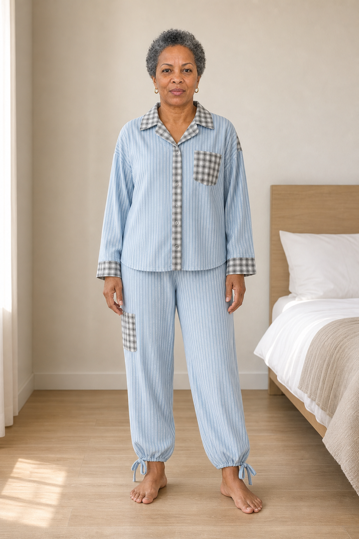 Harriet | Stylish Striped Pajama Set