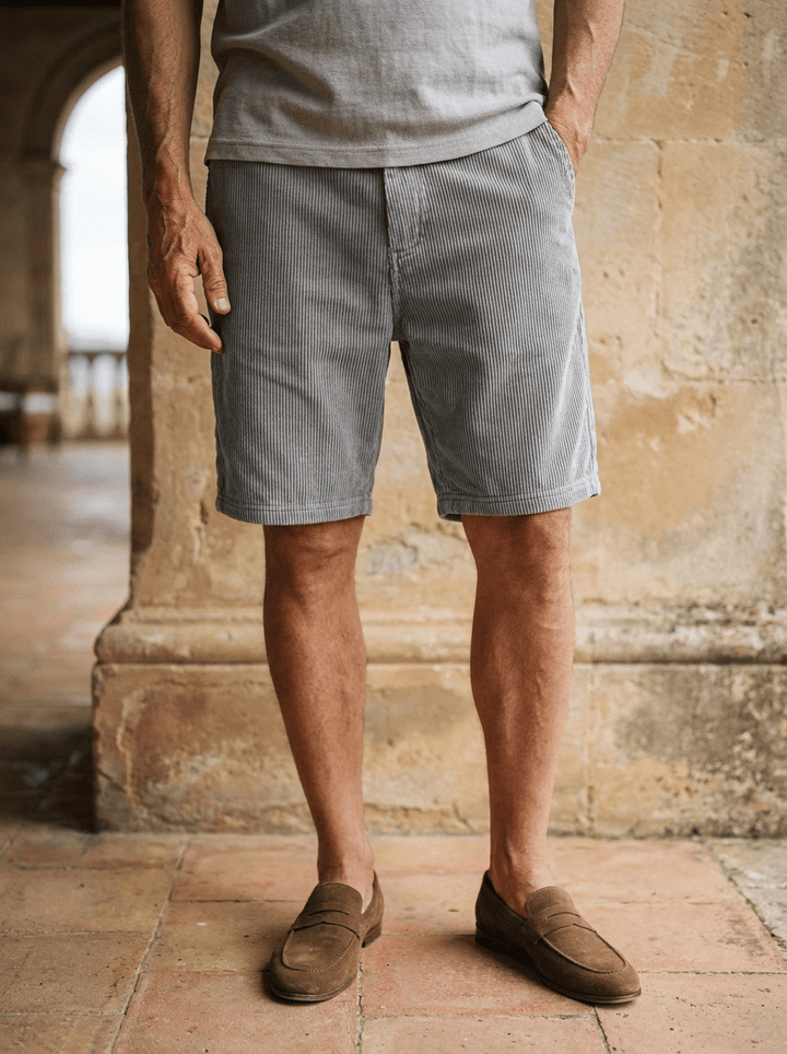 Barnaby | The Fine-Rib Corduroy Summer Short