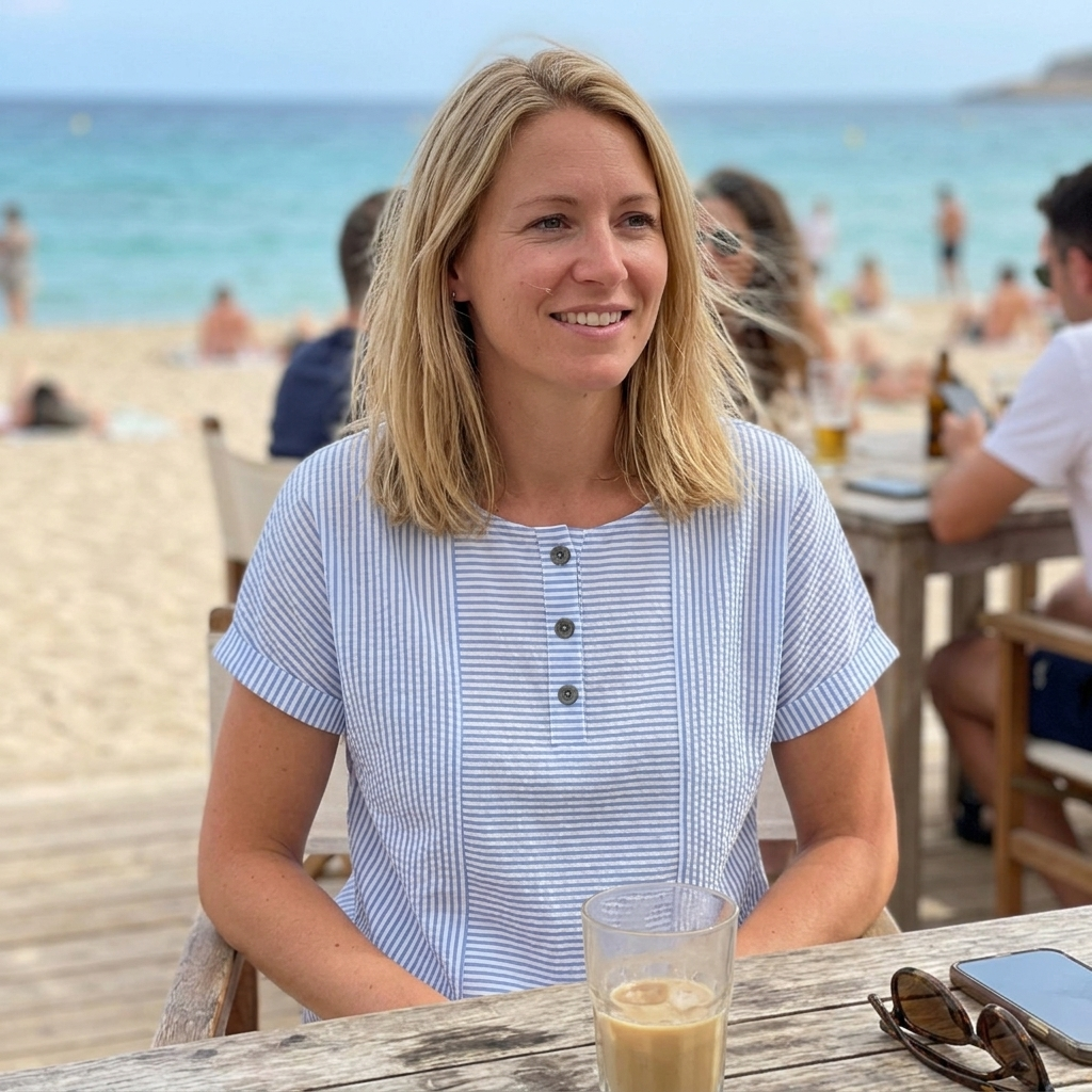 Lorna | The Striped Blouse