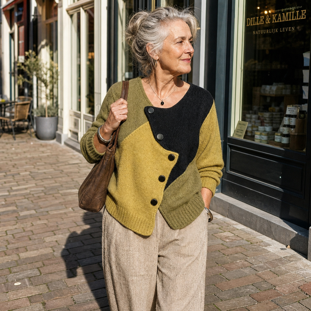 Hilda | The Colour Block Cardigan