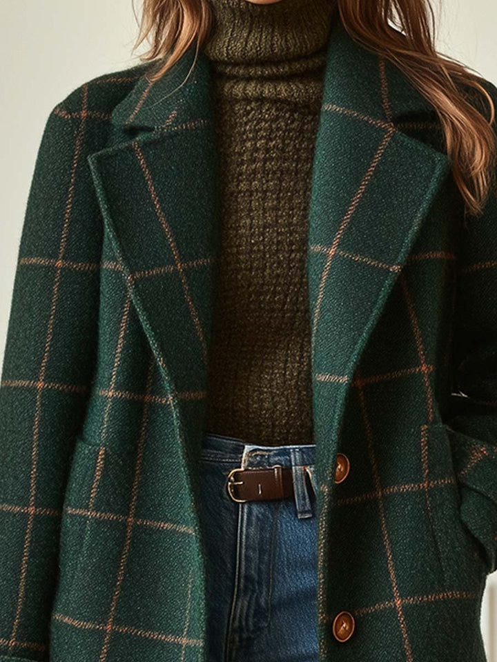 Edith | The Check Coat