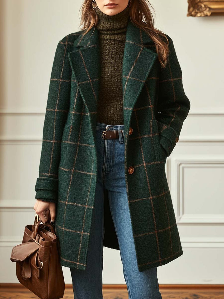 Edith | The Check Coat