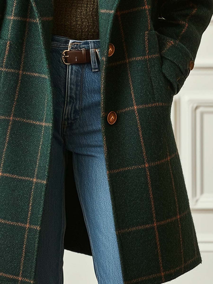 Edith | The Check Coat