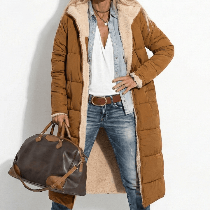 Penelope | The Long Quilted Coat