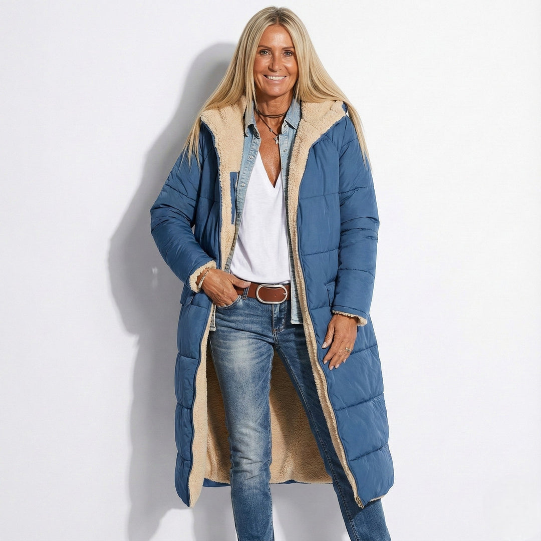 Penelope | The Long Quilted Coat