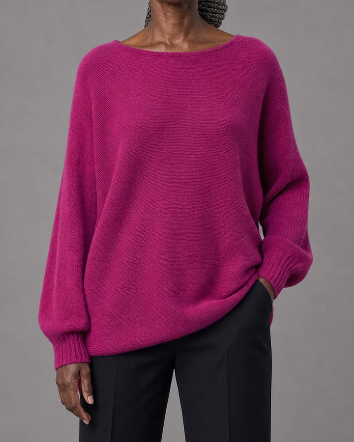 Carlene | Round Neck Knitted Pullover