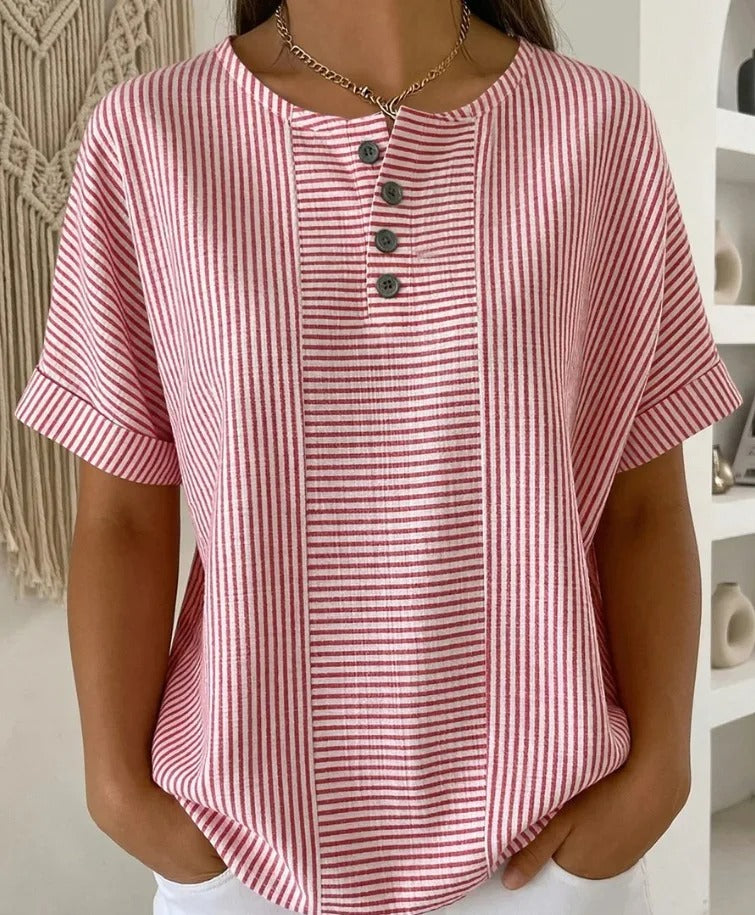 Lorna | The Striped Blouse