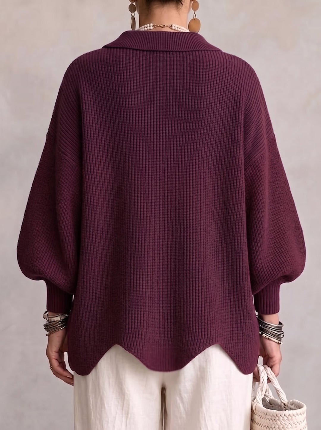 Annabel | The Gold Button Cardigan