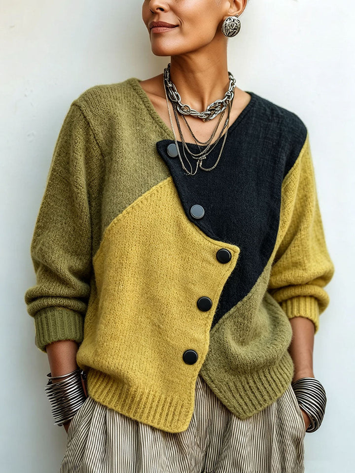 Hilda | The Colour Block Cardigan
