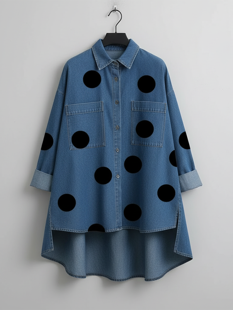 Gillian | The Polka Dot Overshirt