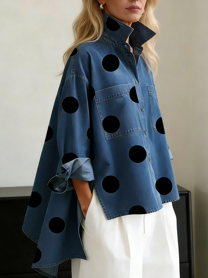 Gillian | The Polka Dot Overshirt