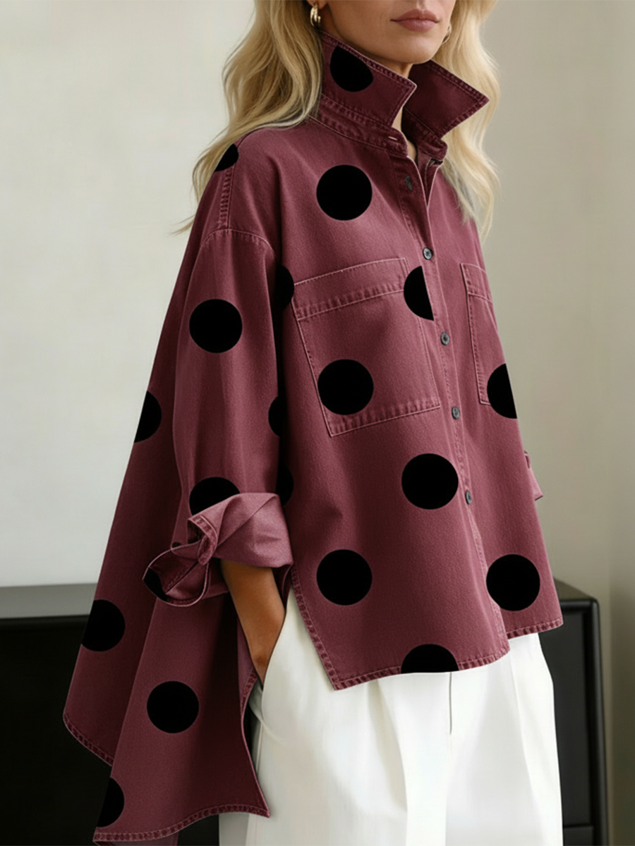 Gillian | The Polka Dot Overshirt