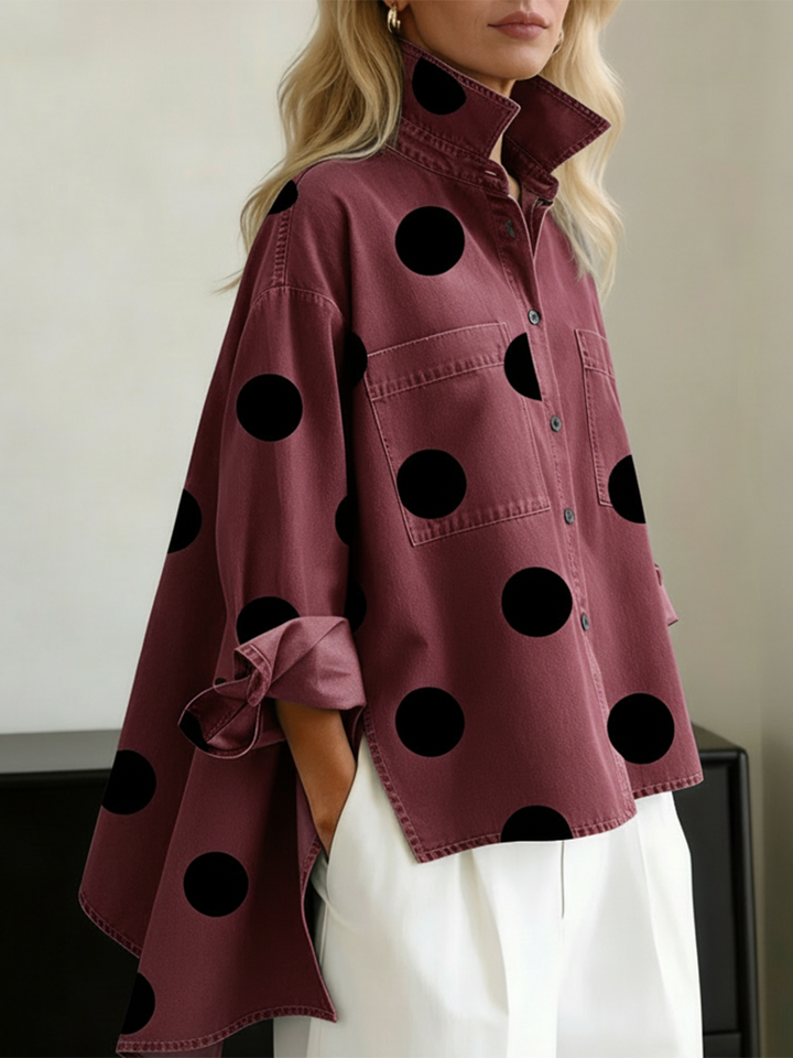 Gillian | The Polka Dot Overshirt