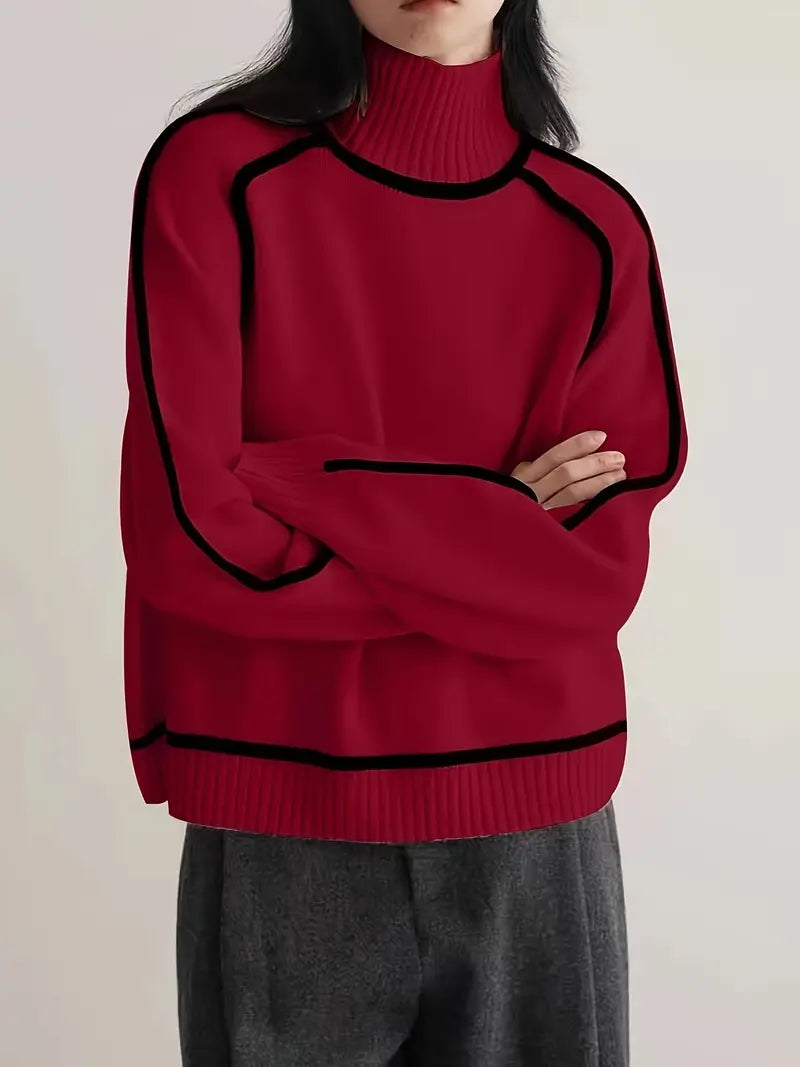 Deirdre | The Piped Turtleneck