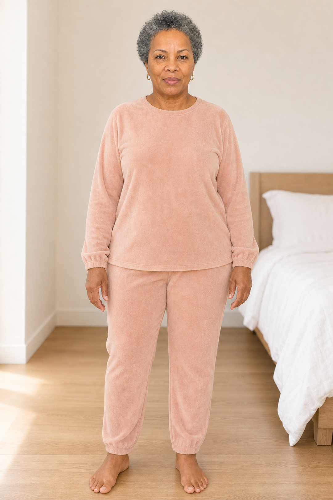 Rosalind | Stylish Fleece Pajama Set