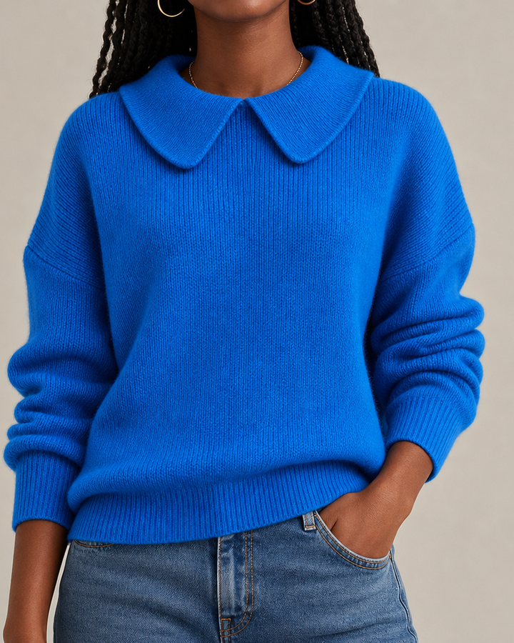 Cassandra | Peter Pan Collar Sweater