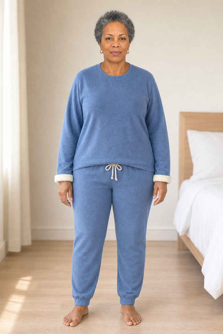 Thea | Stylish Fleece-Lined Lounge Set
