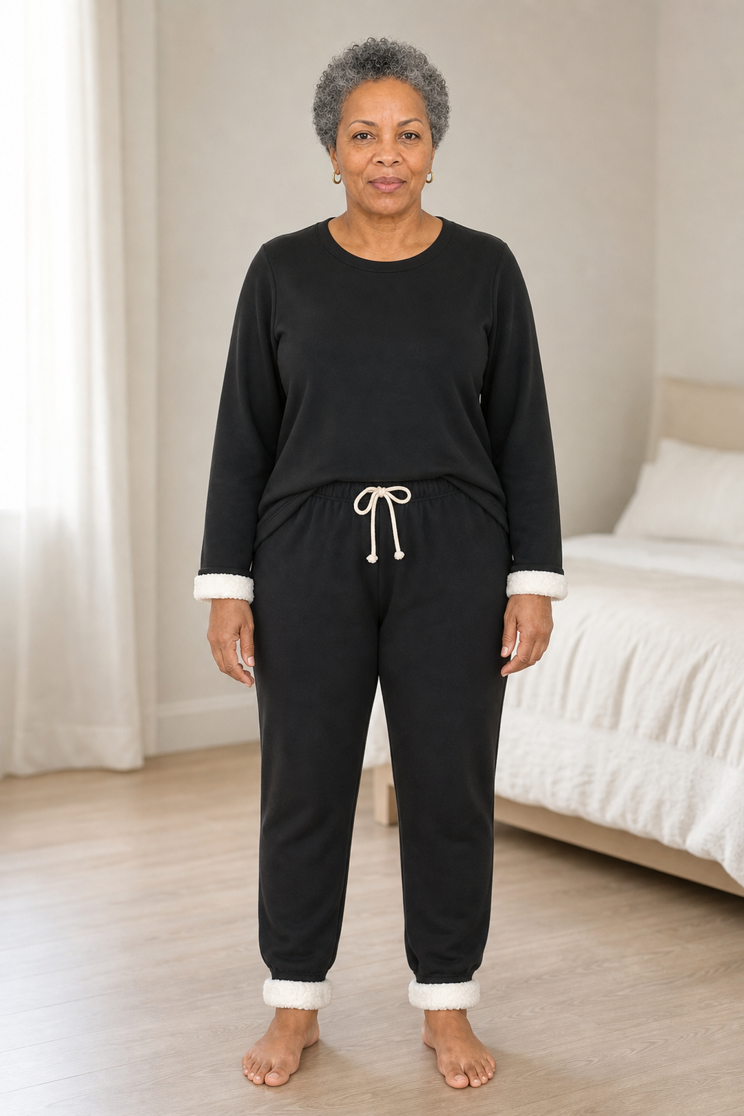 Thea | Stylish Fleece-Lined Lounge Set