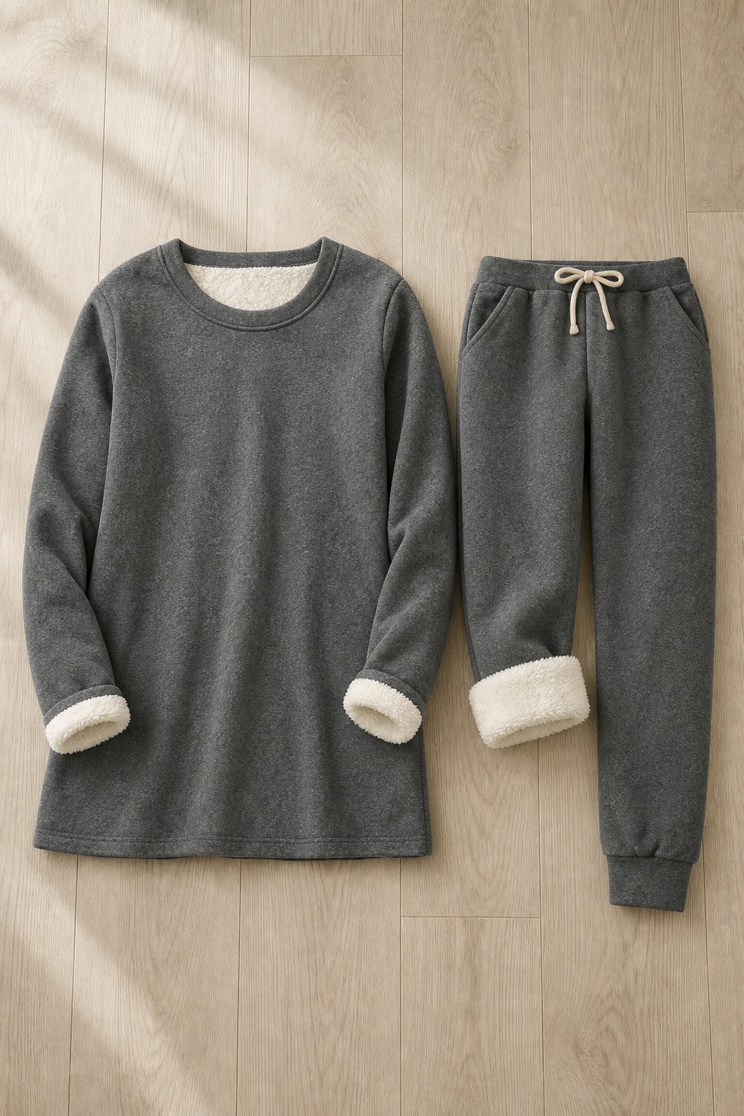 Thea | Stylish Fleece-Lined Lounge Set