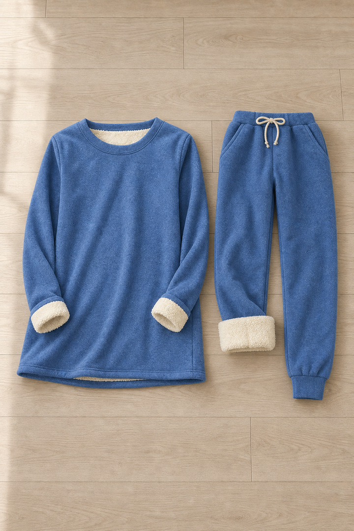 Thea | Stylish Fleece-Lined Lounge Set