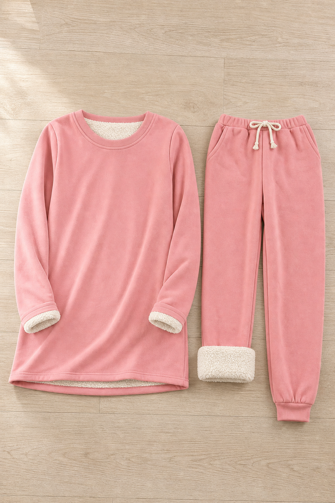 Thea | Stylish Fleece-Lined Lounge Set