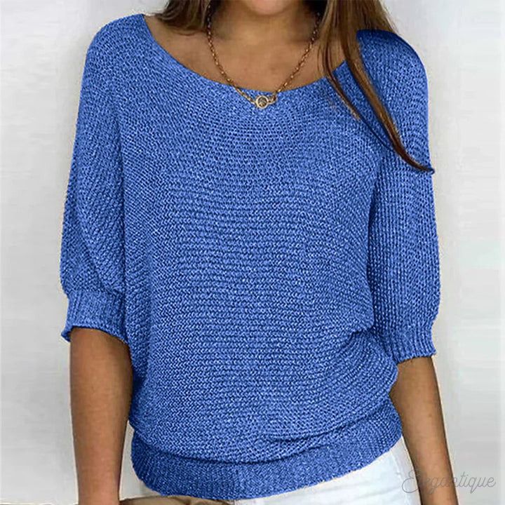 Delia | The Cable Knit Jumper