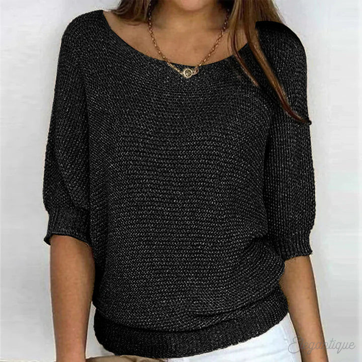Delia | The Cable Knit Jumper