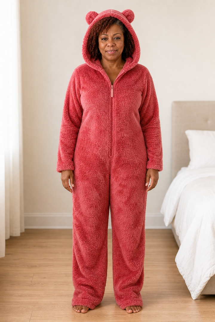 Winona | Stylish Hooded Fleece Onesie