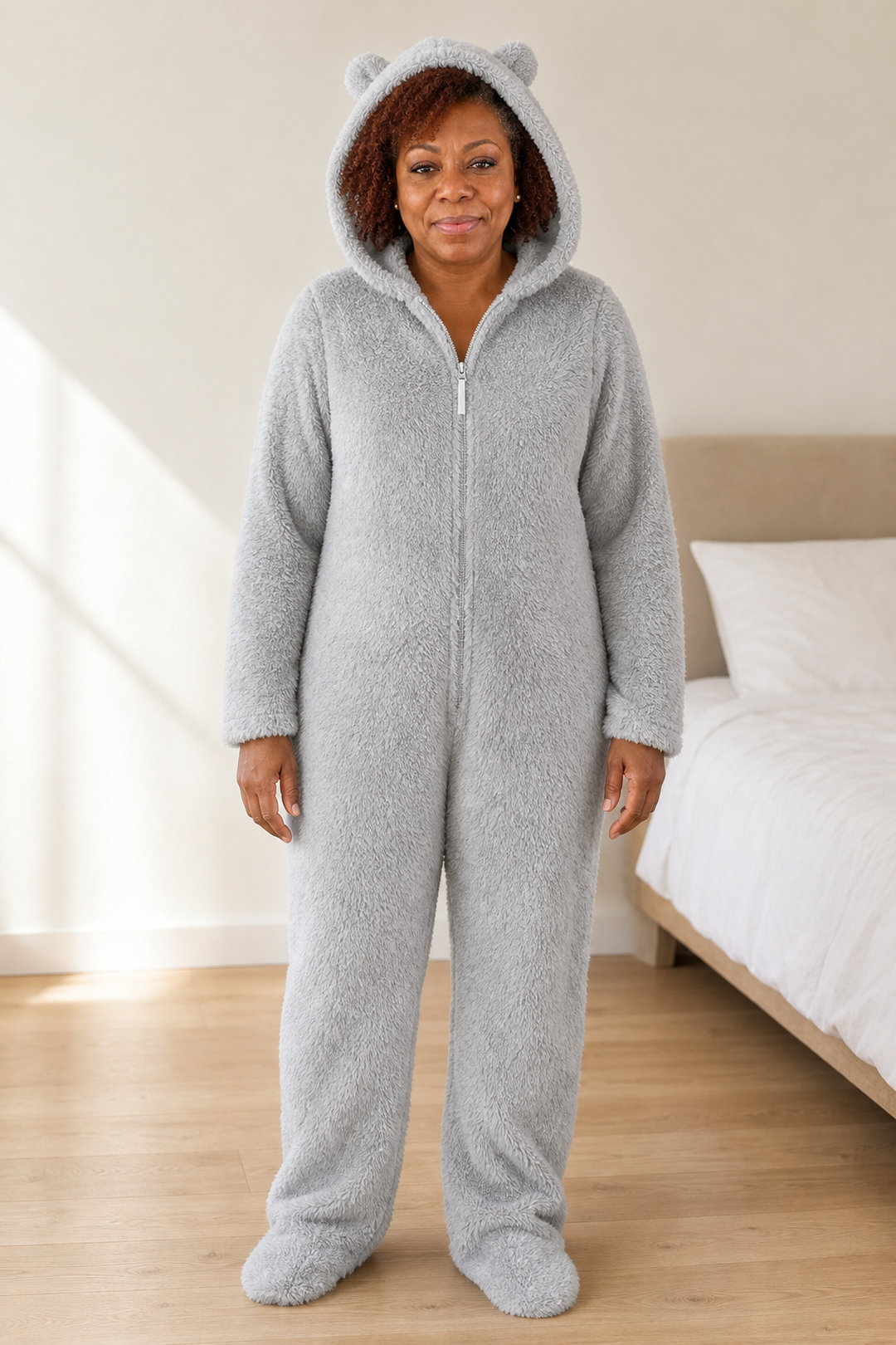 Winona | Stylish Hooded Fleece Onesie