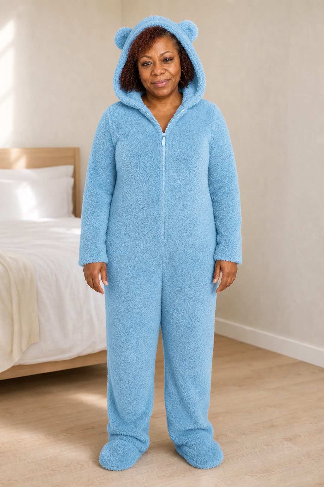 Winona | Stylish Hooded Fleece Onesie