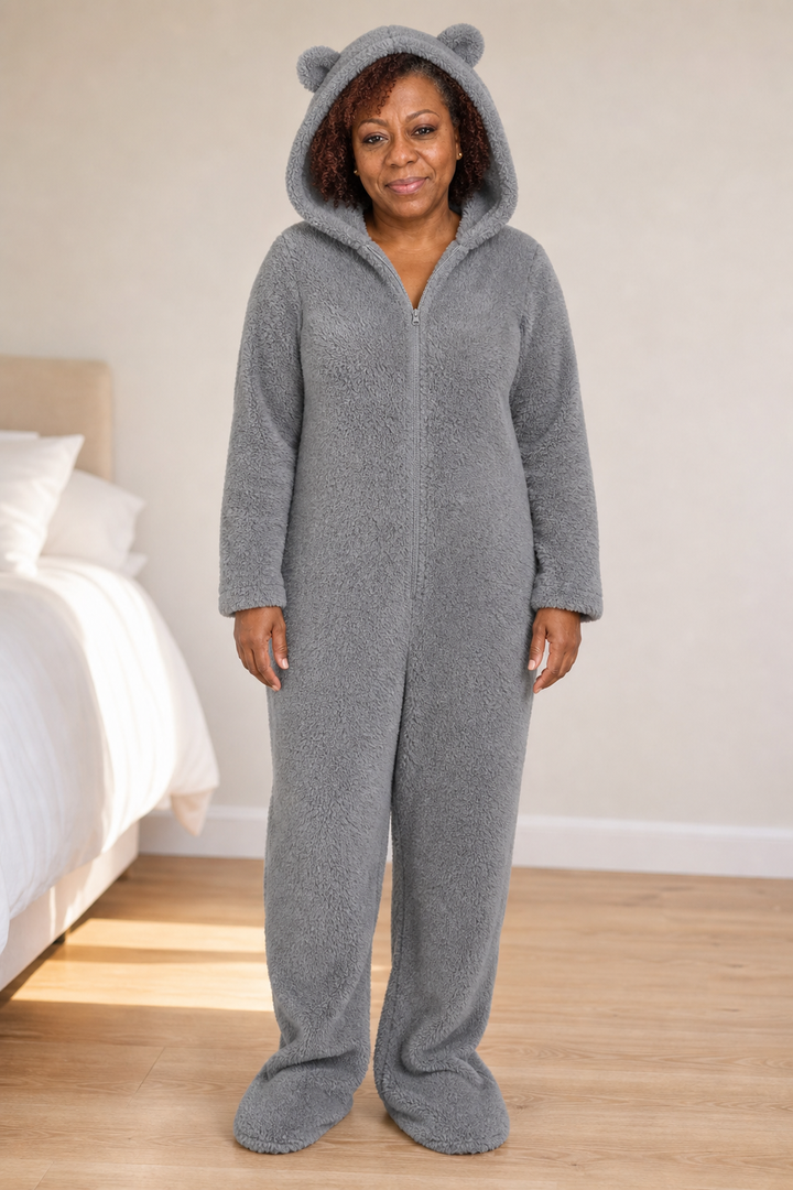Winona | Stylish Hooded Fleece Onesie