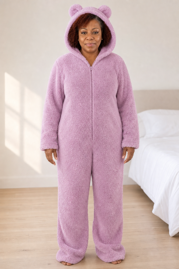 Winona | Stylish Hooded Fleece Onesie